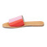 Фото #3 товара BEACH by Matisse Bonfire Slide Flat Womens Pink, Red Casual Sandals BONFIRE-857