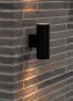 Nordlux Tin Maxi - Outdoor wall lighting - Black - Metal - IP54 - Facade - Surfaced
