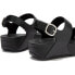 ფოტო #6 პროდუქტის FITFLOP Lulu Lasercrystal Leather Back-Strap sandals