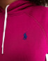 Фото #2 товара Polo Ralph Lauren hoodie with logo in pink