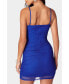 ფოტო #3 პროდუქტის Women's Center Rush Mini Mesh Dress