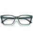 ფოტო #5 პროდუქტის Men's Rectangle Eyeglasses, EA319255-O