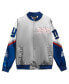 Фото #2 товара Куртка с капюшоном для мужчин Chalk Line New York Giants Серебристая Сатиновая無しさん