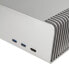 Фото #4 товара Streacom ST-FC8S Alpha Fanless HTPC Aluminium Gehäuse - silber