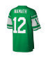 Фото #2 товара Men's Joe Namath Green New York Jets Big and Tall 1968 Retired Player Replica Jersey