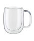 ZWILLING Sorrento Plus Double Wall Coffee Mug - Set of 4