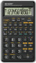Sharp EL-501T - Pocket - Scientific - 12 digits - 1 lines - Battery - Black - White