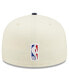 Men's Cream, Navy Indiana Pacers 2022 NBA Draft 59FIFTY Fitted Hat