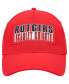 Фото #3 товара Men's Scarlet Rutgers Scarlet Knights Positraction Snapback Hat
