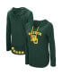 Фото #1 товара Women's Green Baylor Bears My Lover Hoodie Long Sleeve T-shirt