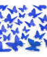 Фото #1 товара 3D Removable Butterfly Wall Decor with 3 Wing Designs - 24pcs
