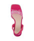 ფოტო #4 პროდუქტის Women's Greysi Lucite Strap Dress Sandals