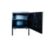 Фото #1 товара Тумба прикроватная Home ESPRIT Ночной столик Чёрный Металл 35 x 35 x 51 см