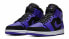 Фото #6 товара Кроссовки Nike Air Jordan 1 Mid Black Dark Concord (Синий)
