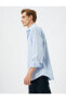 Фото #1 товара Рубашка мужская Koton Классическая с запонками и длинными рукавами