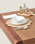 Фото #2 товара Flower rattan placemat