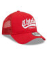 ფოტო #2 პროდუქტის Men's Red Kansas City Chiefs Caliber Trucker 9FORTY Adjustable Hat