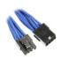 Фото #1 товара BitFenix BFA-MSC-62PEG45BK-RP - 0.45 m - PCI-E (6+2 pin) - PCI-E(6+2 pin) - Male - Female - Straight