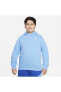 Фото #2 товара Толстовка спортивная Nike Club Fleece Genç Unisex в маврическом цвете Kapüşonlu Sweatshirt Da5114