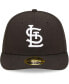 Фото #4 товара Men's St. Louis Cardinals Black, White Low Profile 59FIFTY Fitted Hat