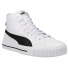 Фото #2 товара Puma Ever Sl High Top Mens White Sneakers Casual Shoes 38761202