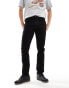 Фото #1 товара Wrangler Larston slim tapered fit jeans in washed black