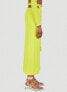 Фото #3 товара DION LEE 289256 Women's Rope Wrap Skirt in Acid Yellow Size US 8