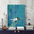 Фото #2 товара Blue hue bird Gallery-Wrapped Canvas Wall Art - 16" x 20"