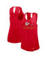 Фото #1 товара Women's Red Kansas City Chiefs Performance Tank Top