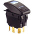 GOLDENSHIP MOM On-Off-MOM On 6 Terminals Panel Led Switch