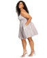 Фото #3 товара Trendy Plus Size Sherri Shine Fit & Flare Dress