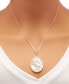 ფოტო #2 პროდუქტის Caged Teardrop of Genuine White Mother of Pearl Pendant Set in Sterling Silver