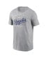 Men's Heather Gray Kansas City Royals Home Team Athletic Arch T-Shirt Серый, L - фото #3