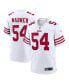 Фото #2 товара Men's Fred Warner White San Francisco 49ers Player Game Jersey