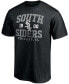 Men's Black Chicago White Sox South Siders Hometown Collection T-shirt Черный, L - фото #2