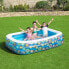 Фото #4 товара BESTWAY Flower rectangular inflatable pool