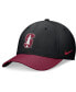 Фото #1 товара Men's Black/Cardinal Stanford Cardinal Rise Swoosh Flex Hat