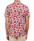 Men's Slim-Fit Non-Iron Performance Stretch Floral-Print Camp Shirt