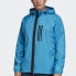 adidas W.N.D. 运动型格梭织夹克外套 男款 蓝色 / Куртка Adidas W.N.D. / featured_jacket / jacket