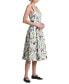 Women's Printed A-Line Midi Dress
