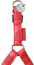 Фото #1 товара Шлейка регулируемая Zolux Mac Leather 15 мм - красная