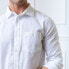 Фото #3 товара Men's Linen Long Sleeve Button Down Shirt