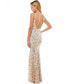 Фото #2 товара Juniors' Sequined Lace Gown