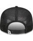 Фото #4 товара Men's Black San Diego Padres Trucker 9FIFTY Snapback Hat