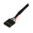 Фото #3 товара StarTech.com 24in Internal 5 pin USB IDC Motherboard Header Cable F/F - 0.609 m - IDC - IDC - Female - Female - Straight