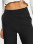 Фото #2 товара Vila wide leg trousers in black