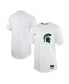 Men's White Michigan State Spartans Replica Baseball Jersey