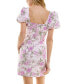 Фото #2 товара Платье Trixxi для девочек с объемными рукавами и принтом