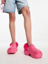 Фото #7 товара Crocs Stomp lined clogs in hyper pink