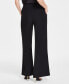 Фото #7 товара Donna Karan Women's Pleat Front Wide Leg Pants